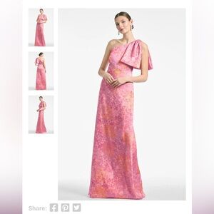 Sachin + Babi Pink One Shoulder Dress